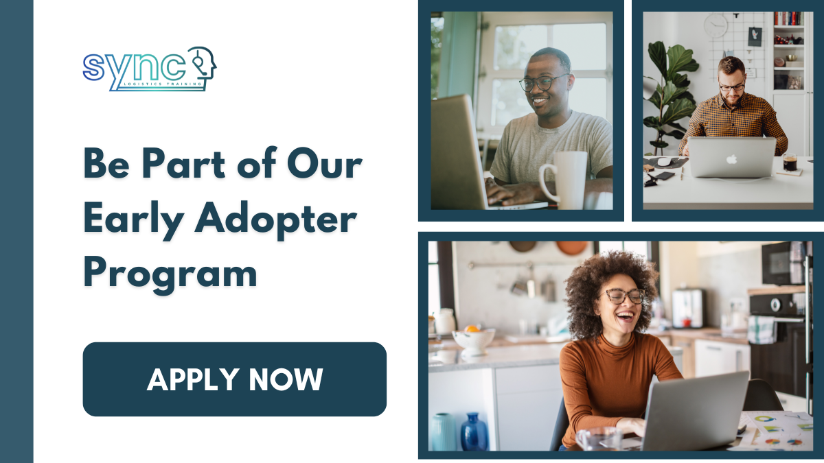 Sync Logistics Training Early Adopter Program